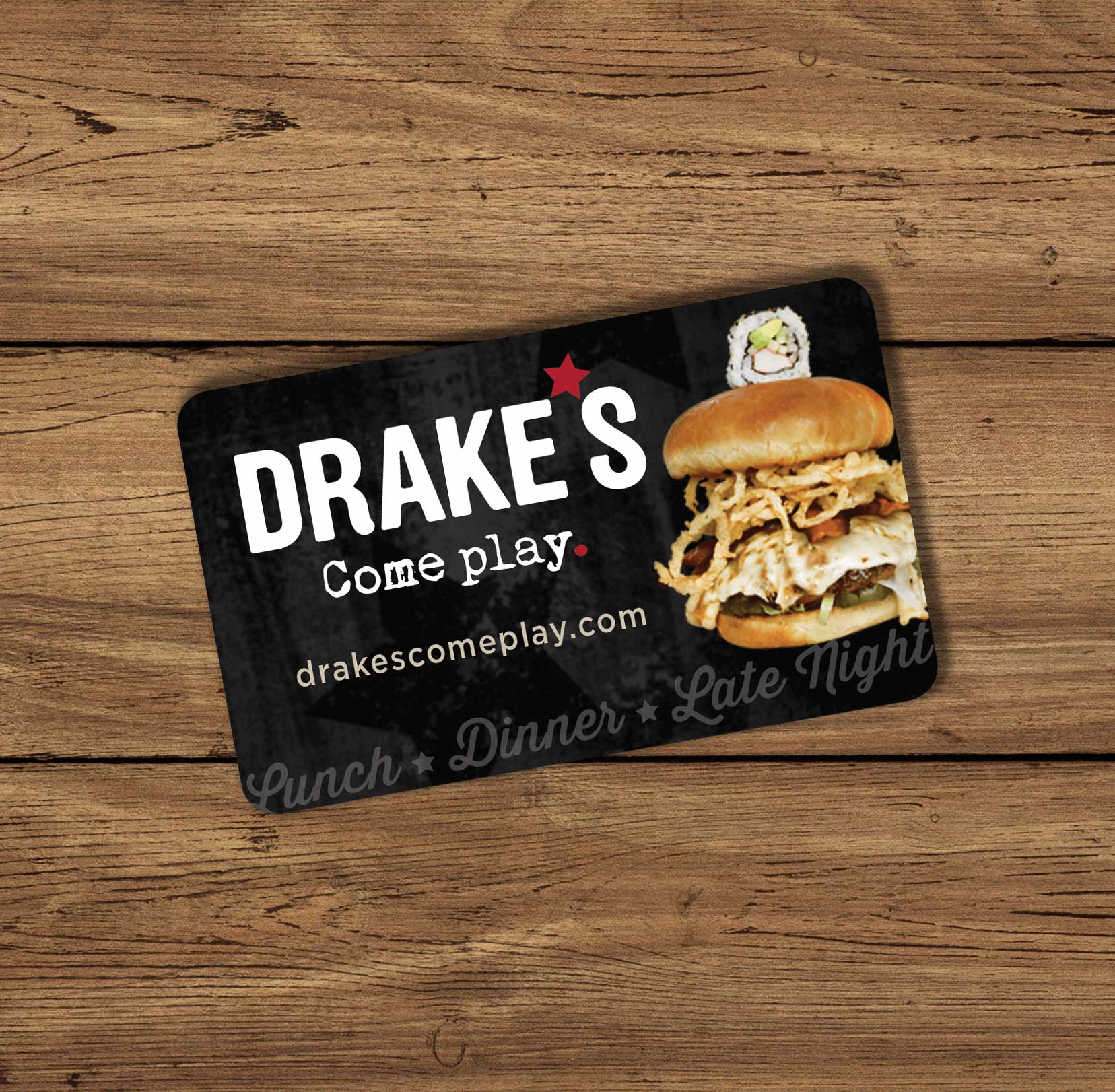 Drakes-card